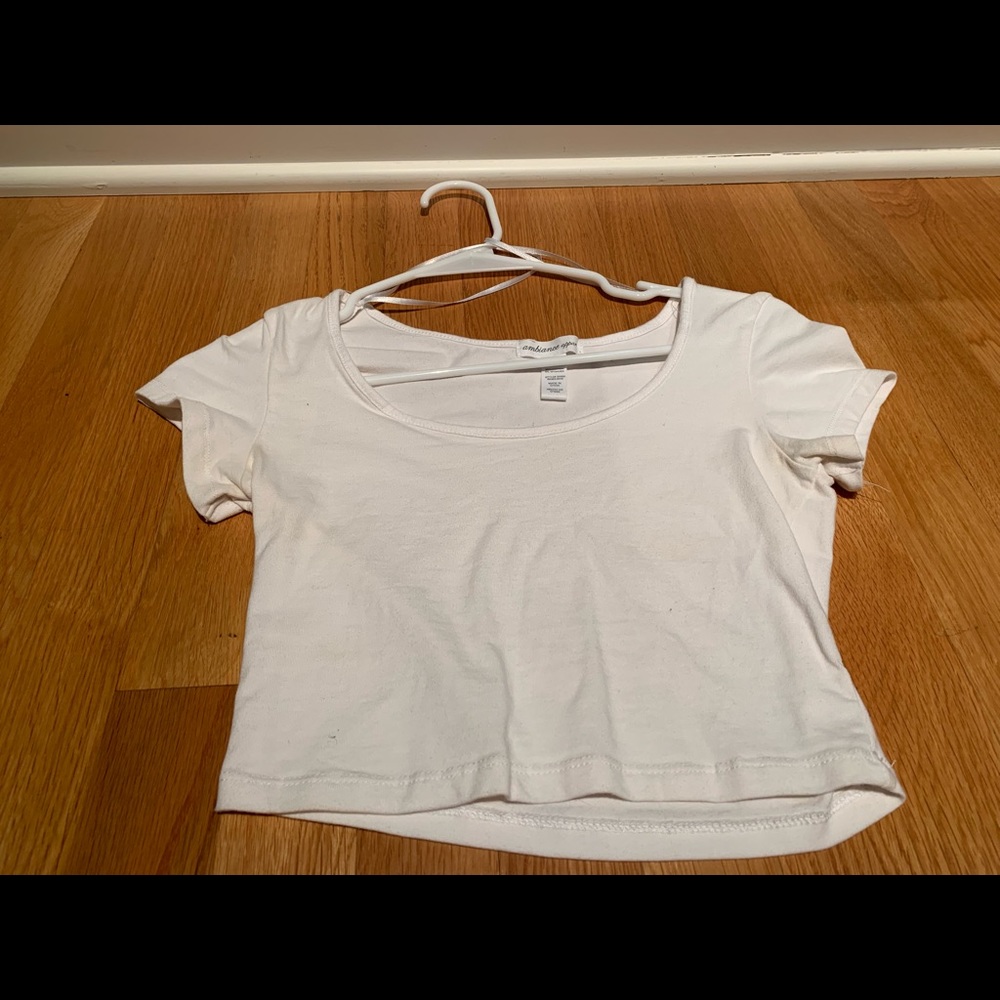 White Crop Top